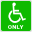 Wheelchair no icon